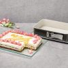 Dr. Oetker Back-Trend cake pan 30 cm and rectangular springform 28 x 18 cm set of 2 pieces