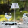 Lumisky Beverly White draadloze LED tafellamp IP44