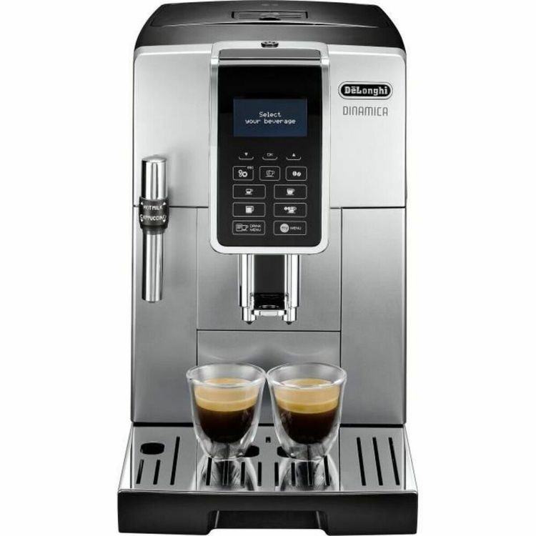 Superautomatic coffee maker DeLonghi ECAM 350.35.SB Silver | Huisbest.nl