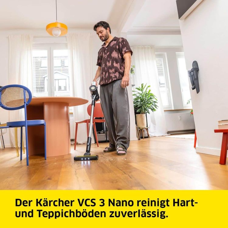 Kärcher VCS 3 Nano Complete steelstofzuiger draadloos wit