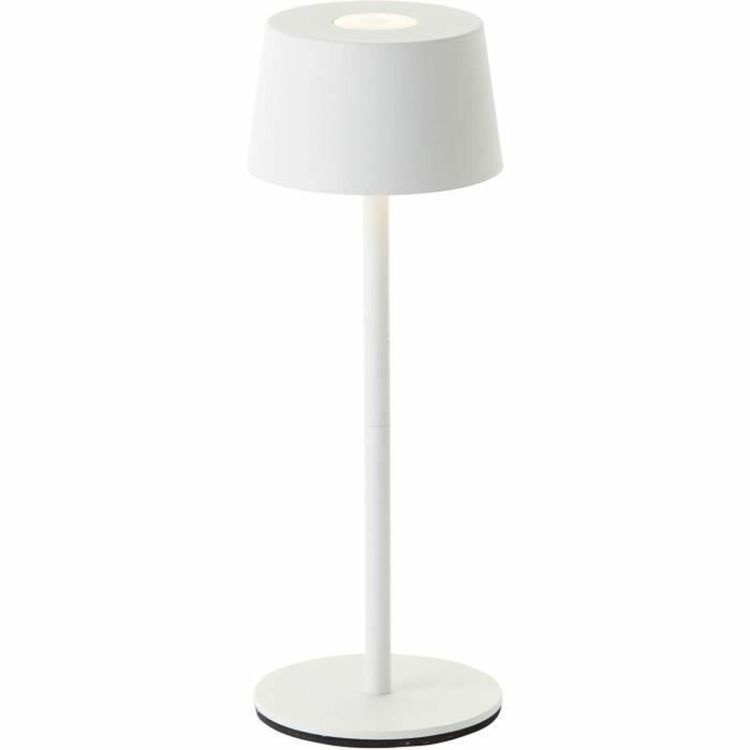 Brilliant Jona G40900/05 USB-C oplaadbare LED tafellamp wit IP44 170 lm