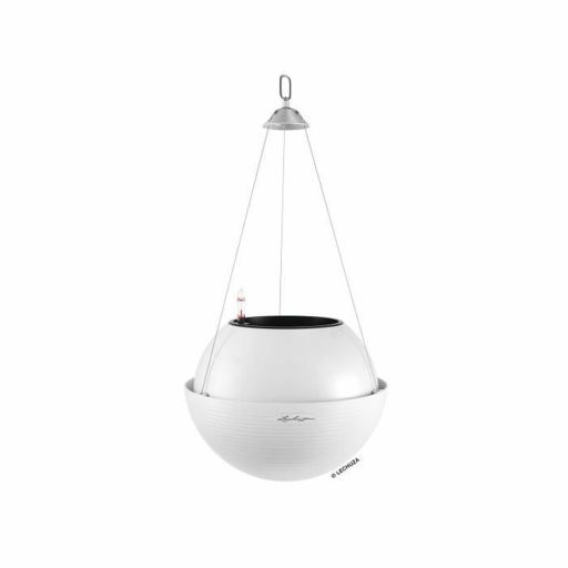 LECHUZA BOLA Color 32 hangpot wit zelfwaterend Bloempot Lechuza Wit Plastic | Huisbest.nl