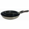 Baumalu Comète frying pan set 3-piece stainless steel induction 20/24/28 cm
