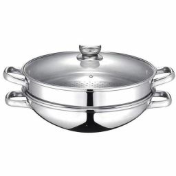 Wokpan Baumalu Wok 2-en-1 | Huisbest.nl