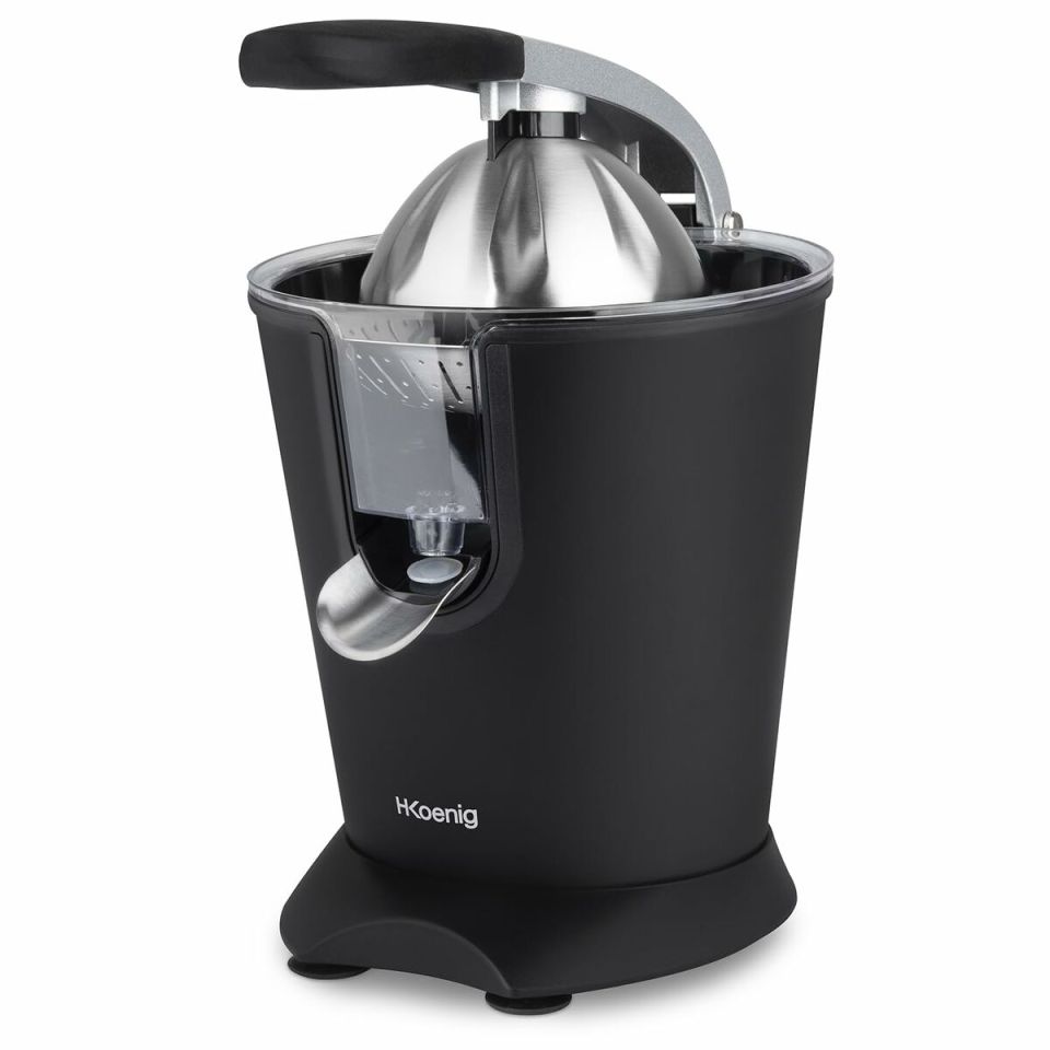 H.Koenig AGR82 elektrische citruspers 160W matzwart RVS