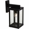 Brilliant Gaia 44482/06 buitenwandlamp zwart IP44 E27 35,5 cm