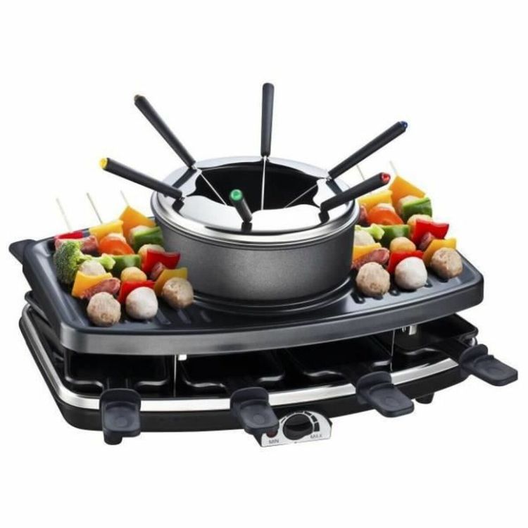 Raclette Continental Edison FD12881 Black 19 cm 45