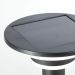 Brilliant Garvina G40406/06 solar LED sokkellamp zwart met bewegingssensor IP44 45 cm