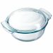 Pyrex Classic round baking dish 4.9L with lid 32cm