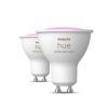 Philips Hue GU10 slimme spots 2-pack wit en kleur