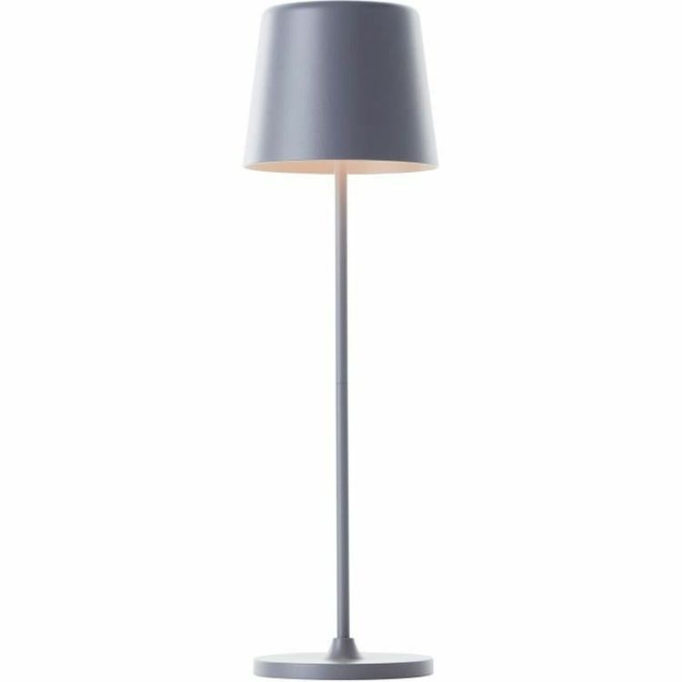 Brilliant Kaami G90939/22 rechargeable LED table lamp gray IP44 37 cm