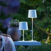 Brilliant Kaami G90939/75 oplaadbare LED tafellamp wit mat IP44 37 cm