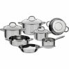 GSW Montreal RVS inductie pannenset 24 cm 10-delig