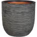 Capi Europe Pot Bulb Rib NL anthracite Ø43 x H41 cm