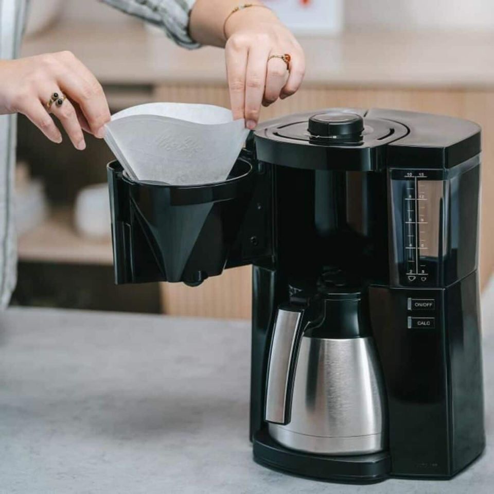 Melitta Look V Therm filterkoffiezetapparaat zwart