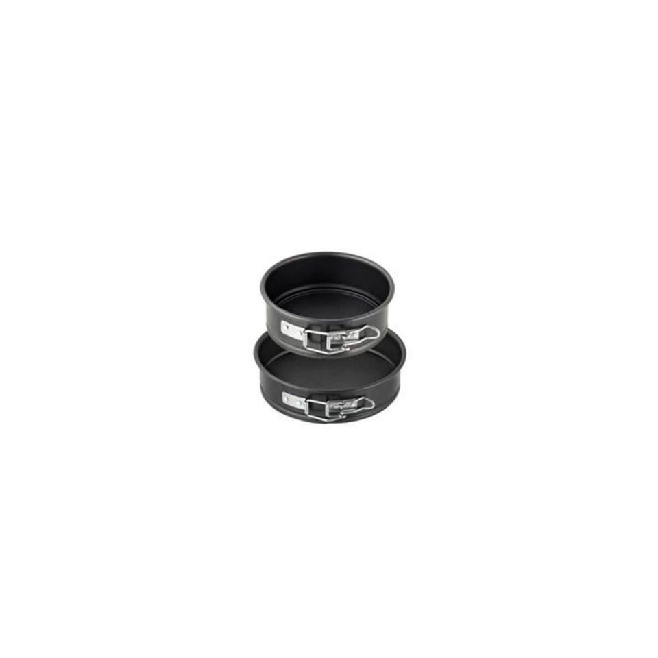 Zenker set of mini springforms 12 & 16 cm black (2-piece)