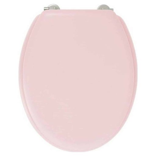 Gelco Dolce toiletbril roze MDF met softclose scharnier Gelco Dolce toiletbril roze MDF met softclose scharnier