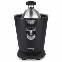 H.Koenig AGR82 elektrische citruspers 160W matzwart RVS