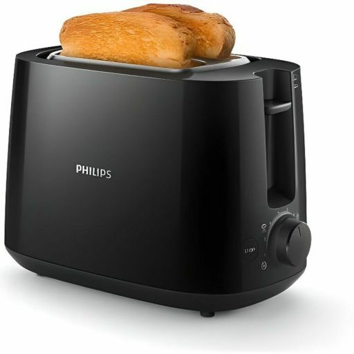 Philips HD2581/90 toaster 830W black 2 slots