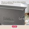 Zenker 3D Easter Bunny cake pan set 2-piece 600 ml
