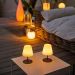 Lumisky TWINS set 2 draadloze LED tafellampen grijs