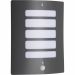 Brilliant Todd 47698/63 buitenwandlamp antraciet met bewegingssensor IP44 E27 29 cm