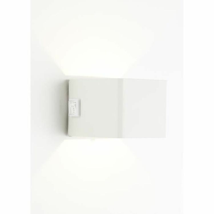 Brilliant Iseo G80126/05 oplaadbare wandlamp wit IP44 300 lm