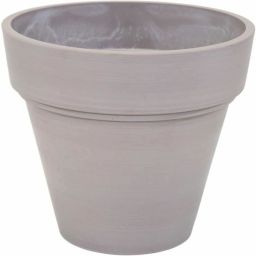 Mega Collections Ecostone Planter bloempot taupe 55 × 51 cm