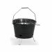 Livoo DOC327N houtskoolbarbecue 27 cm met draaggreep zwart