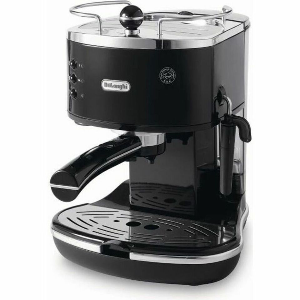 De'Longhi Icona Vintage ECOV311.BK piston machine black 15 bar 1.4L