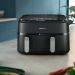 Philips NA351/00 dual basket airfryer 9L black 2750W