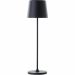 Brilliant Kaami G90939/76 oplaadbare LED tafellamp zwart mat IP44 37 cm