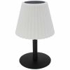 Lumisky Lady Spike Bouffant solar led table lamp white
