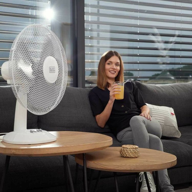 Black & Decker BXEFD42E tafelventilator 40W 40 cm wit