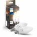 Philips Hue White candle lamp E14 470 lumens (2pcs)