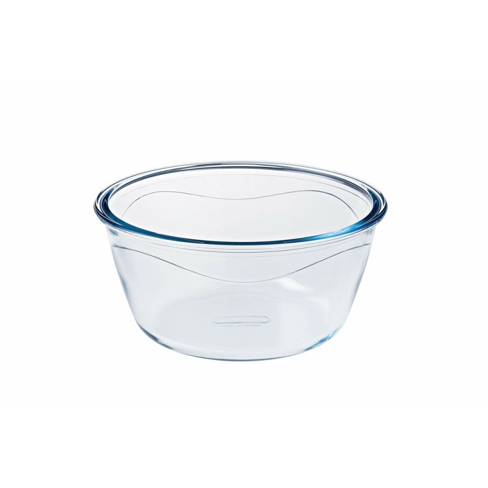 Voedselopslagcontainer Pyrex Blauw Transparant Rond 1,6 L (6 Onderdelen)