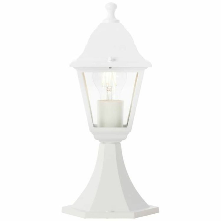 Brilliant Nissie 90993A05 sokkellamp wit IP44 E27 37 cm