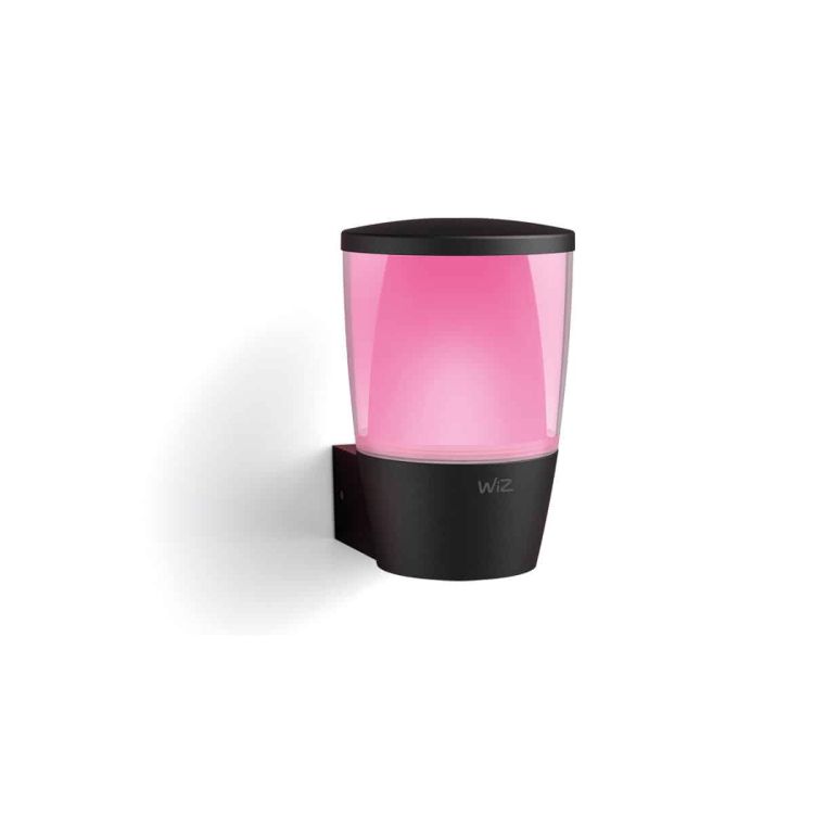 Wall Lamp Wiz Black Metal Plastic 950 Lm