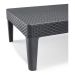 Allibert Jaipur ligstoel grafiet 4 standen 187,5 cm