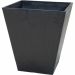 Mega Collections Ecostone Square bloempot zwart 48 × 57 cm
