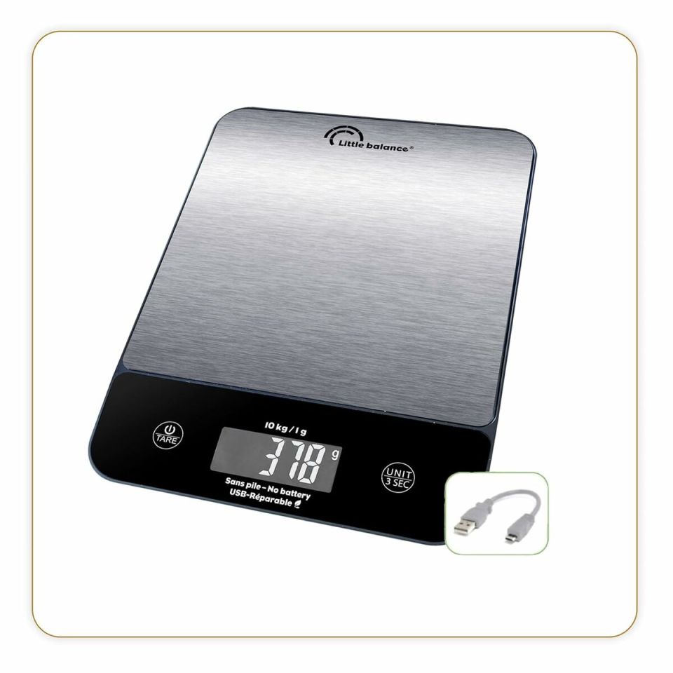 Little Balance 8711 keukenweegschaal 10 kg USB