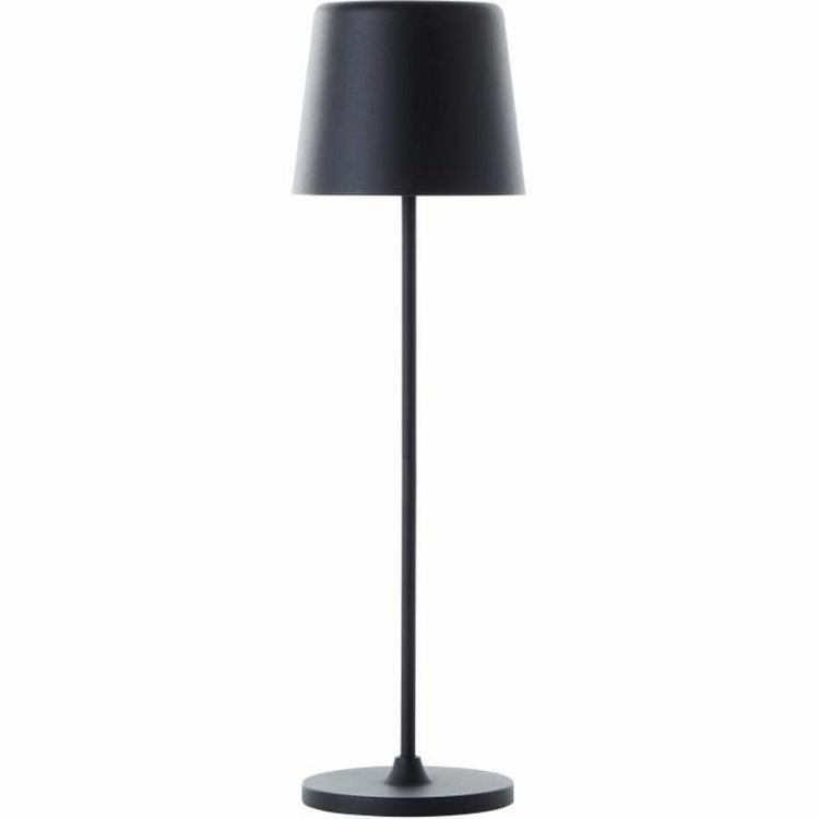 Brilliant Kaami G90939/76 oplaadbare LED tafellamp zwart mat IP44 37 cm