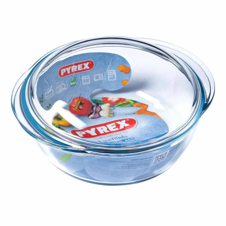 Pan met Deksel Pyrex Essentials 23 x 11 x 27 cm Transparant Glas 32 L