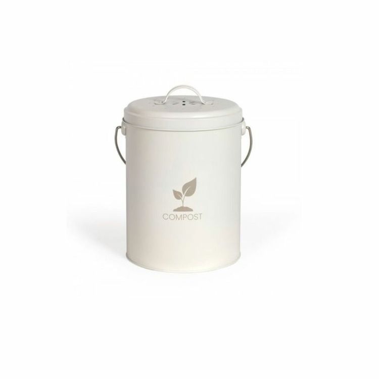 Livoo MES154C keukencompostemmer 6L met koolfilter