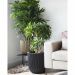 Capi Europe Pot Bulb Rib NL black Ø43 x H41 cm
