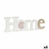 Gift Decor Home MDF fotolijsten wit en bruin 6 stuks
