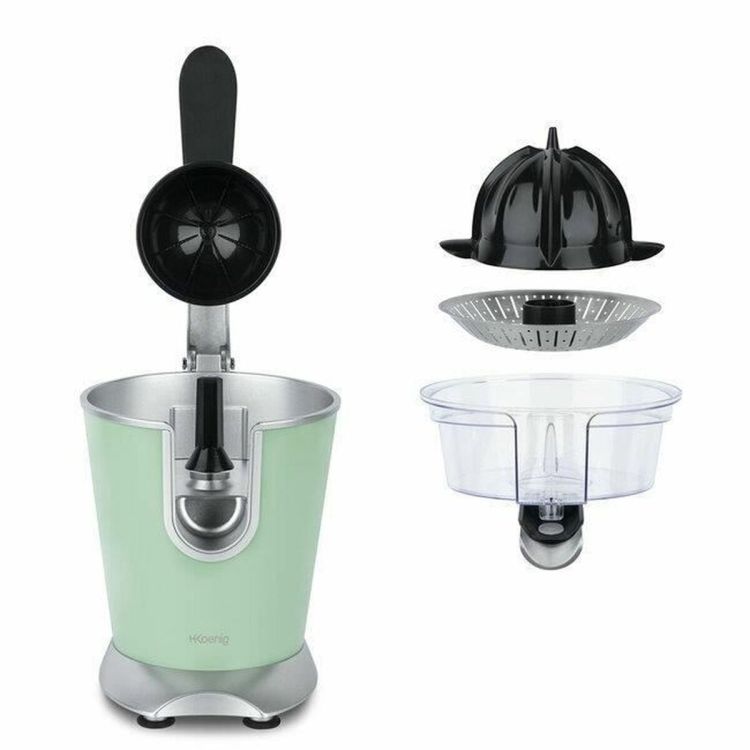 H.Koenig AGR88 citruspers 160W RVS pastelgroen