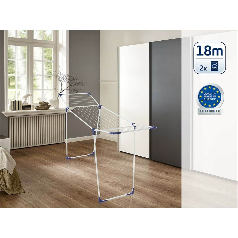 Leifheit Classic 180 Solid droogrek 18 m inklapbaar