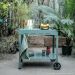 Livoo GS168V plancha trolley groen/zwart voor 2-3 branders