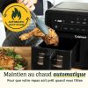 Cuisinart AFD10XBLE AirTwin XXL dual-zone airfryer 10.4L 2400W black
